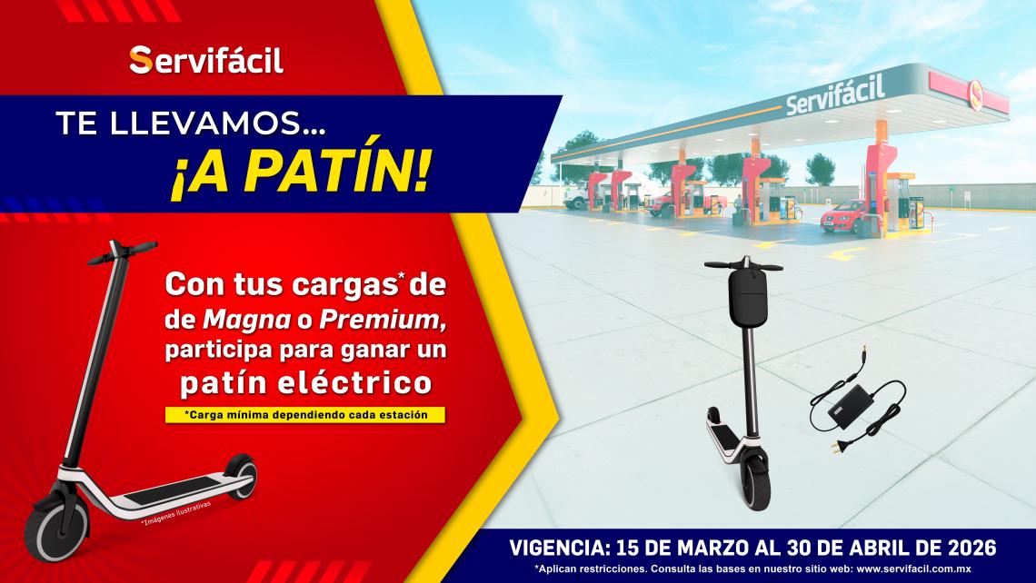 Te llevamos a patín
