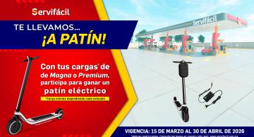 Te llevamos a patín