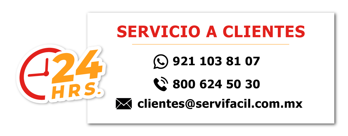 Servicio a Clientes 24 HRS