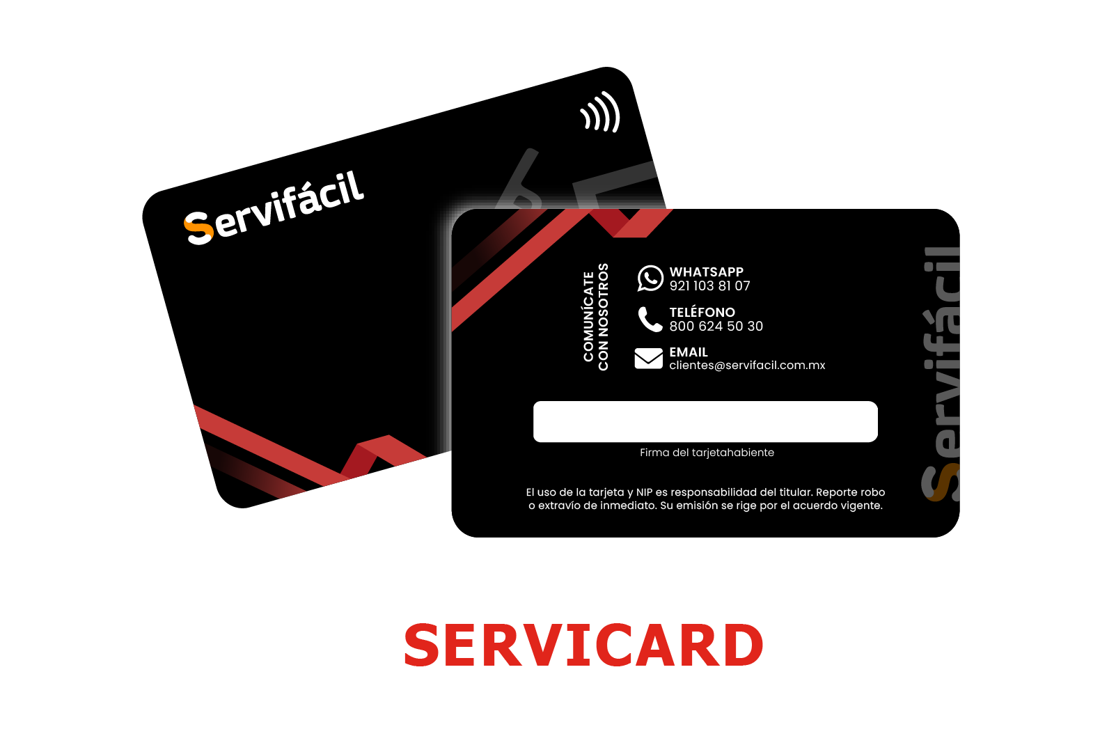 Tarjetas Servicard