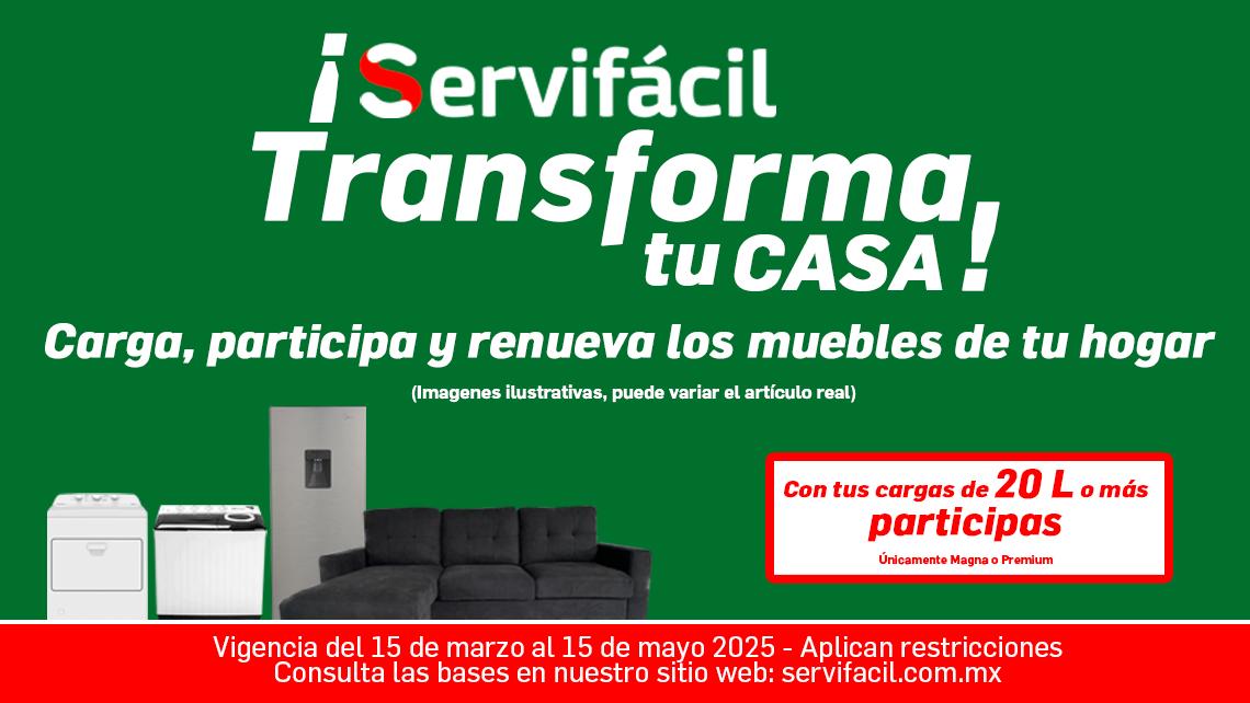 Servifácil transforma tu casa