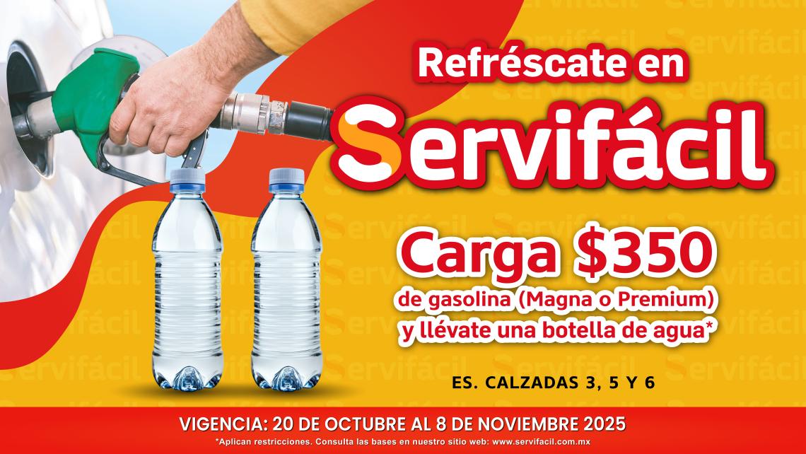 Refréscate en Servifácil