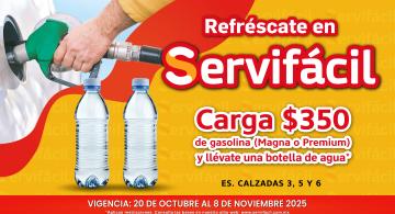 Refréscate en Servifácil